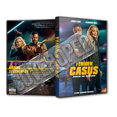 Back in Action - 2025 Türkçe Dvd Cover Tasarımı